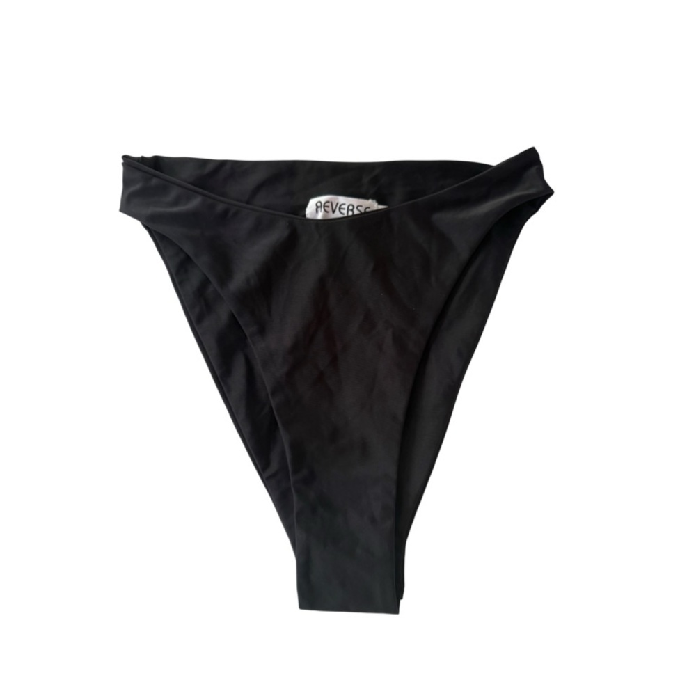 [NWT] Black Bikini Bottom with high-waist